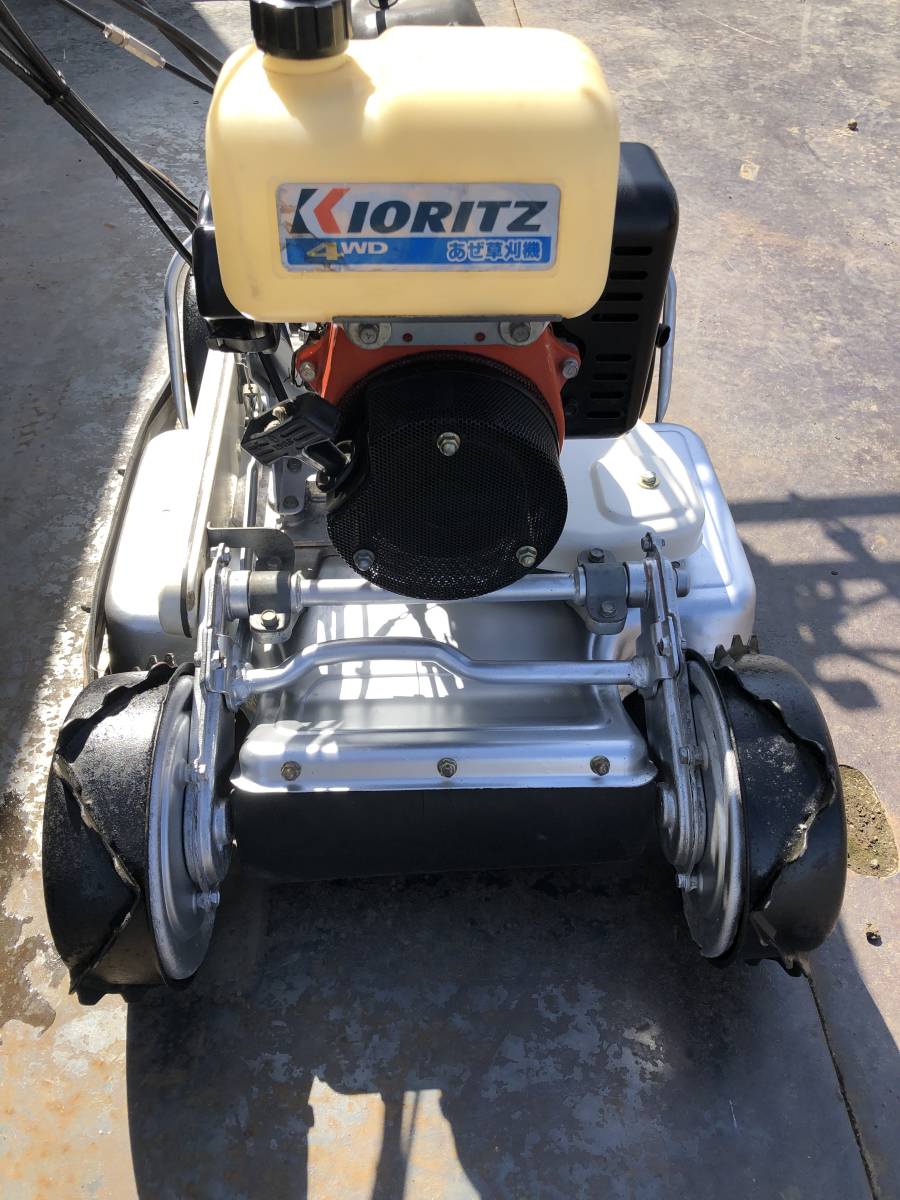 KIORITZ(共立)スパイダーモア 自走式草刈機 AZ850A 4WD 刃新品 KIORITZ(共立)スパイダーモア 自走式草刈機 AZ850A 4WD 刃新品