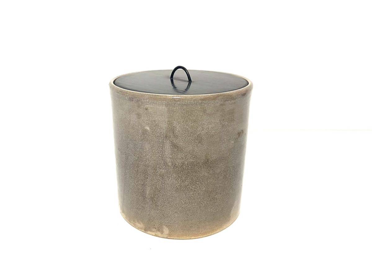 煎茶道具　萩焼　十二代　坂倉新兵衛　水指　茶道具　_2