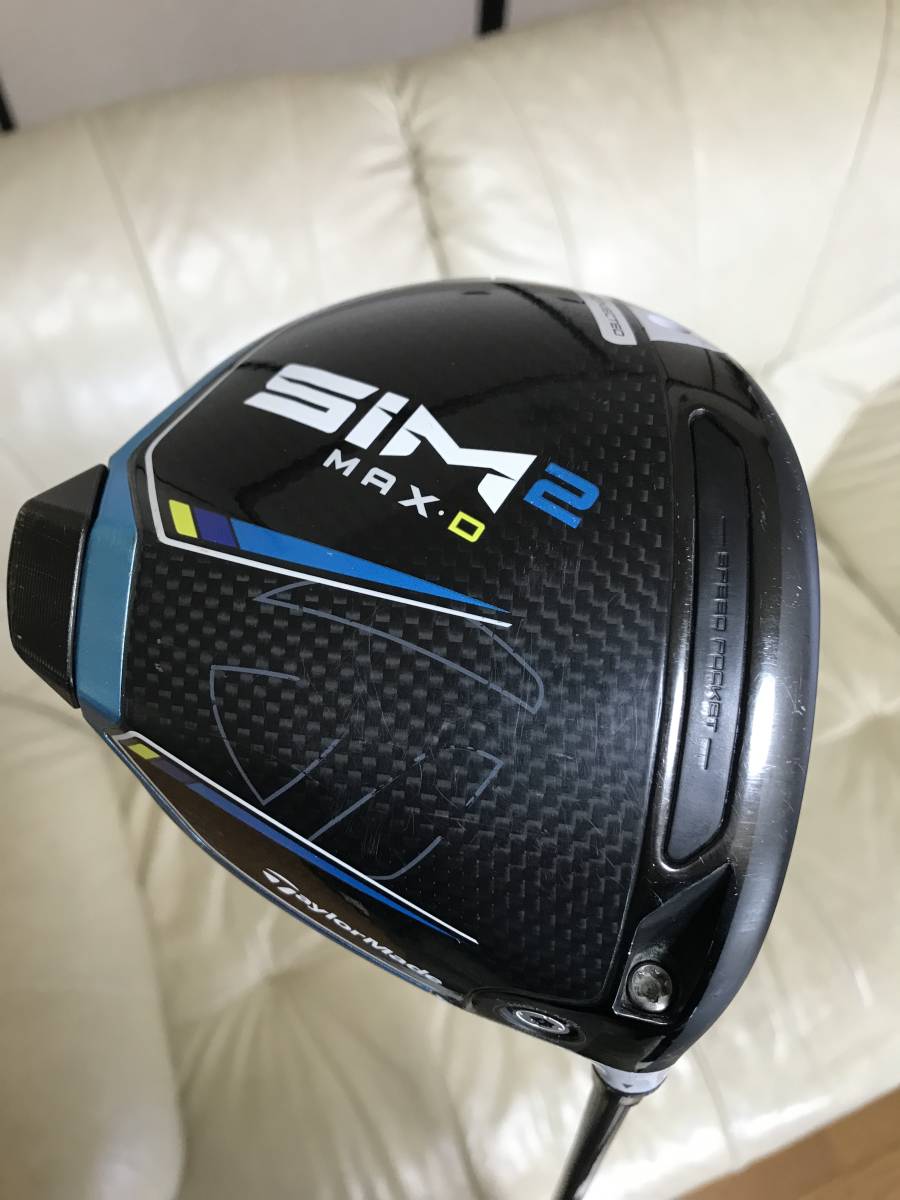 テーラーメイドSIM2maxドライバー10.5度シャフトS