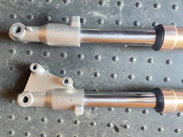 アグラス KSR110 用 HRC RS125倒立フロントフォーク用アルミステム