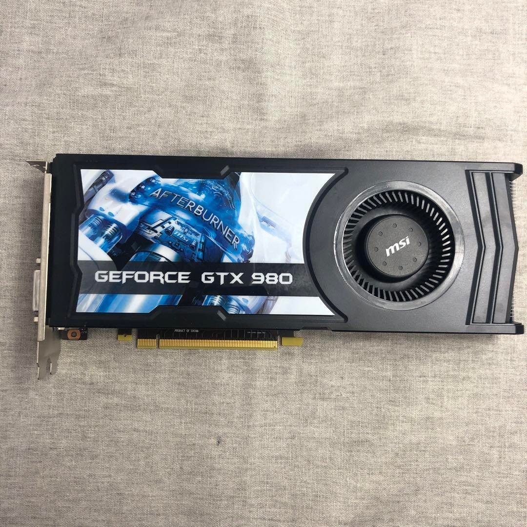 グラフィックボード MSI GTX 980 4GD5 OCV1【起動確認済・送料着払】