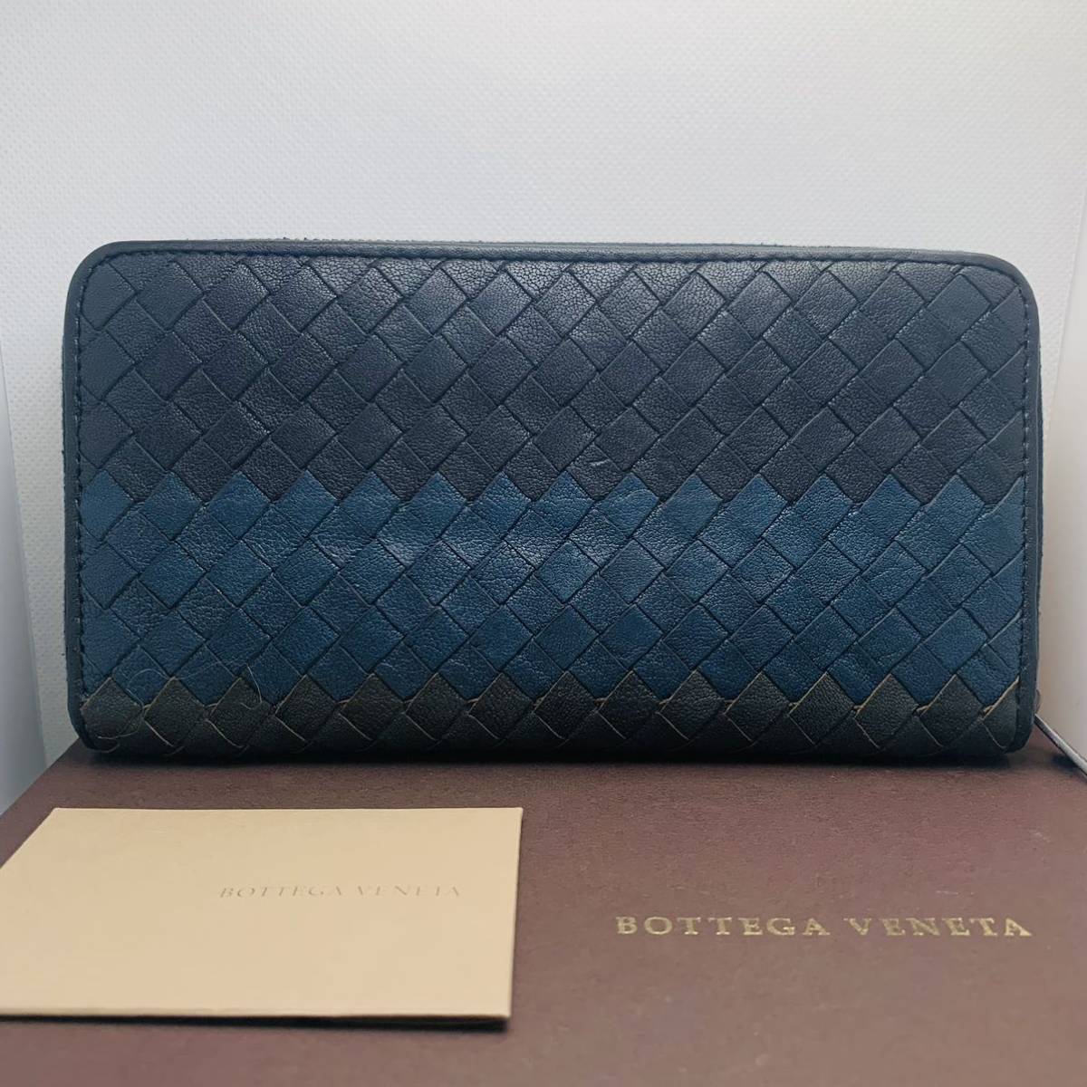 付属品あり美品】ボッテガヴェネタ BOTTEGA VENETA ラウンド