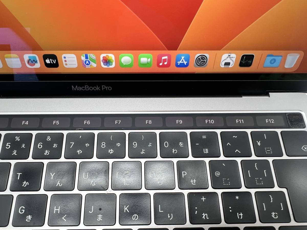 ジャンク Apple MacBook Pro Touch Bar 13インチ 2.8GHz Core i7 16GB 