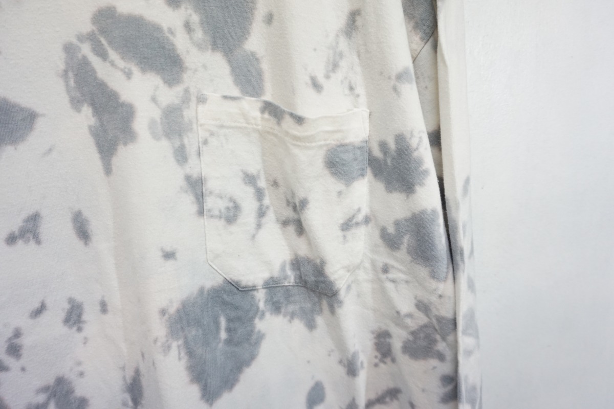 美品 19SS UNUSED アンユーズド Long sleeve tie dye t-shirt タイダイ 