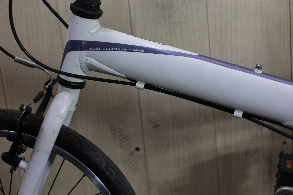 人気美品！あさひ製ALVLAYSアルブレイズ 20型 アルミ シマノ8速