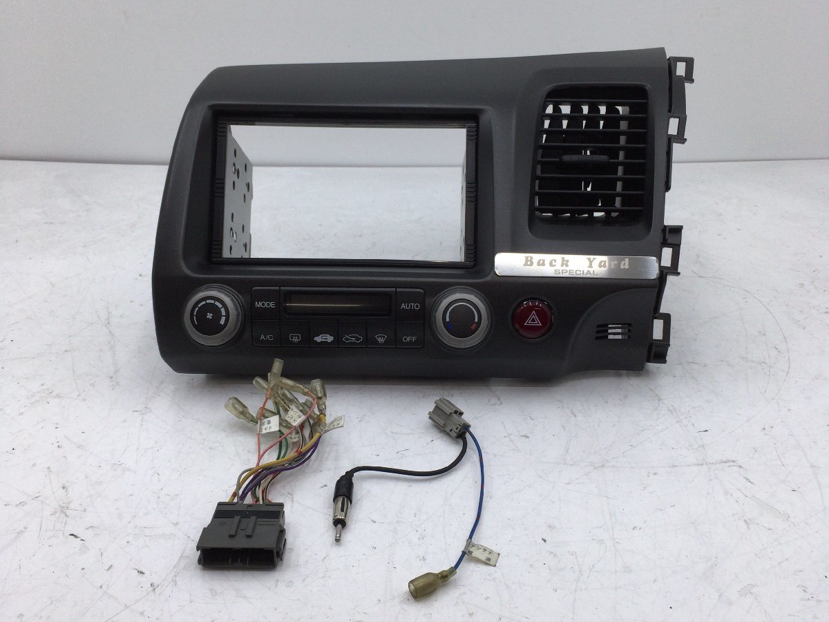 シビック　タイプR　FD2　エアコンスイッチパネル 割れなし！ シビック タイプR FD2 オーディオパネル エアコンスイッチ