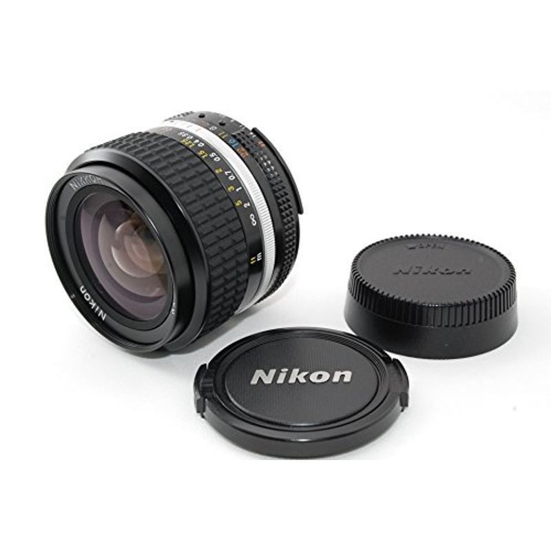 動作良好・外観綺麗・光学綺麗☆Nikonレンズ☆ニコン Nikon NIKKOR 24mm F2S Ai-S 単焦点 広角レンズ Fマウント