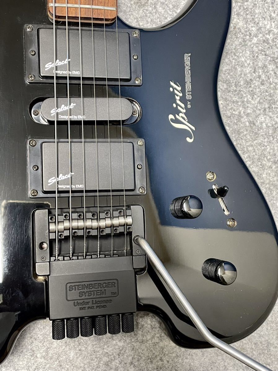 即決/極美品◎Spirit by STEINBERGER☆GUDLX ヘッドレスエレキギター