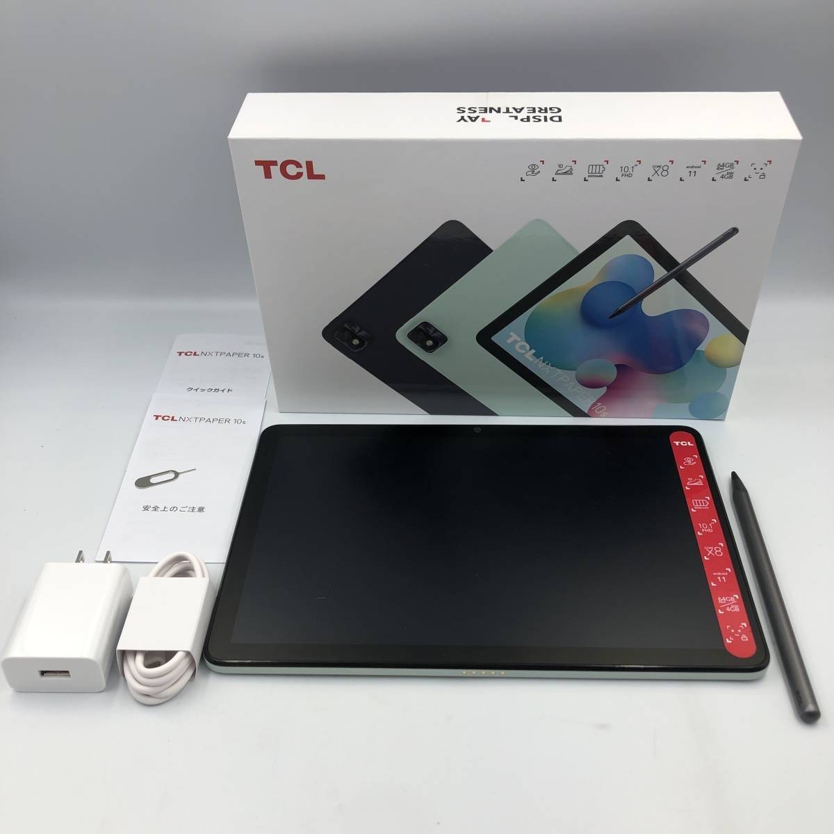 TCL TAB - HD, Quad-Core, 8483A 【未開封】TCL タブレット Android 11