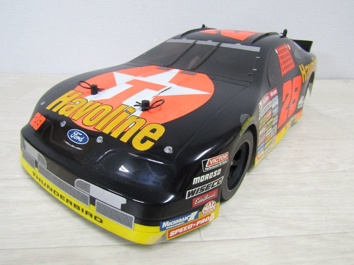 ラジコン　ボディ　HAVOLINE フォード サンダーバード　THUNDERBIRD　ラジコンカー　レーシングカー　現状　コレクター放出品　K0136