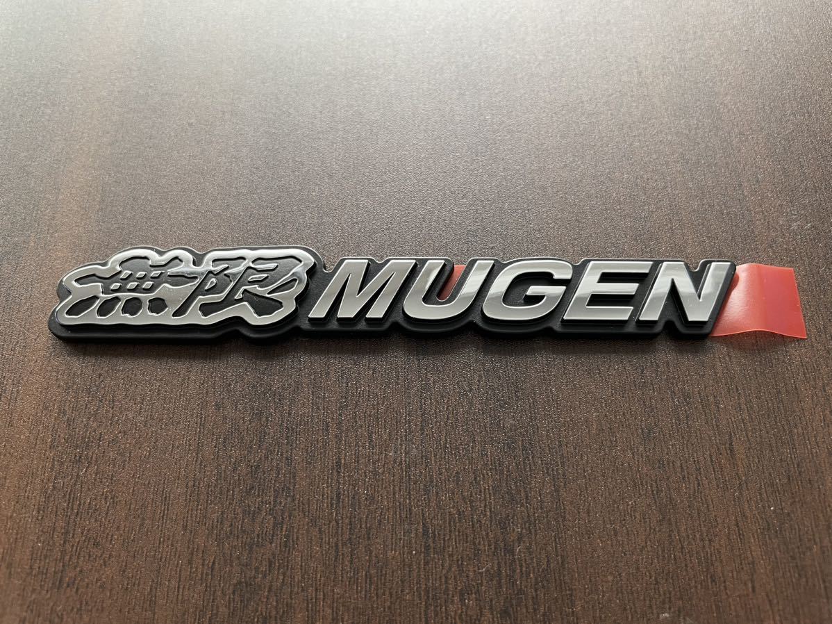 □□□純正 無限 MUGEN エンブレム 約11cm 新品 未使用(ホンダ 