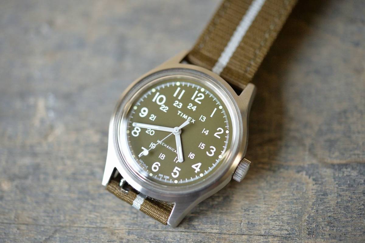 TIMEX タイメックス　手巻きメカニカルキャンパー MK1 Mechanical(エム・ケー・ワン メカニカル) 希少モデル_1