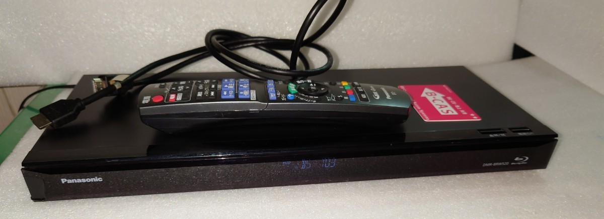 Panasonic DMR-BRW520 2017年製 通電確認、リモコン付き、現状品！！！！！！！！！！！！
