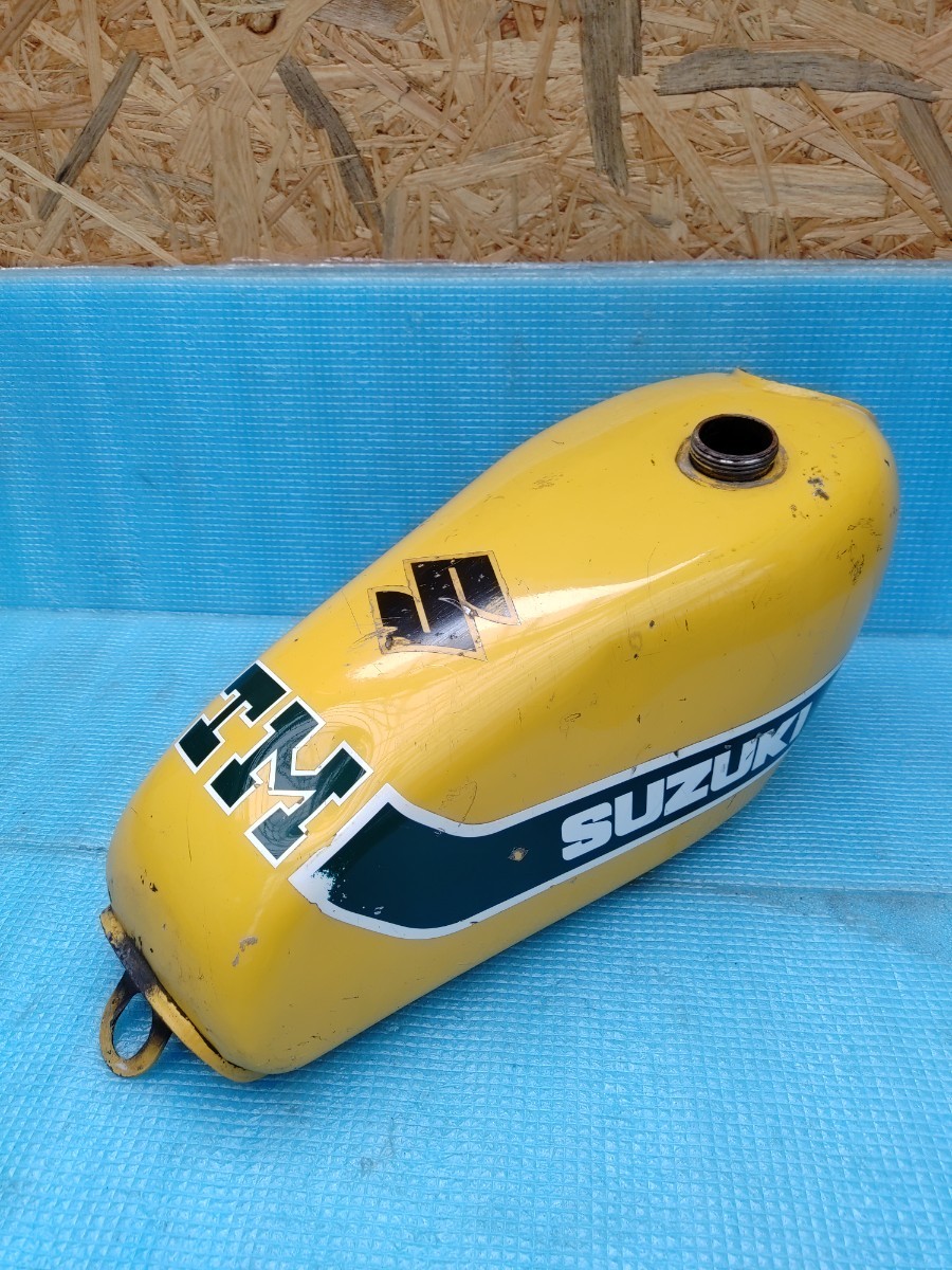 TM125 TM250 TS250 RM125 タンク 当時物 スズキ純正TM125タンク 検索)TM250 TM400 RM125 RM250 RM400