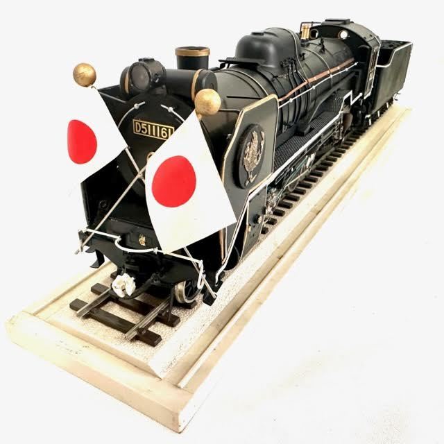 D51 蒸気機関車 鉄道模型 模型 (標準型) 三井金属 1⁄42 三井金属工芸
