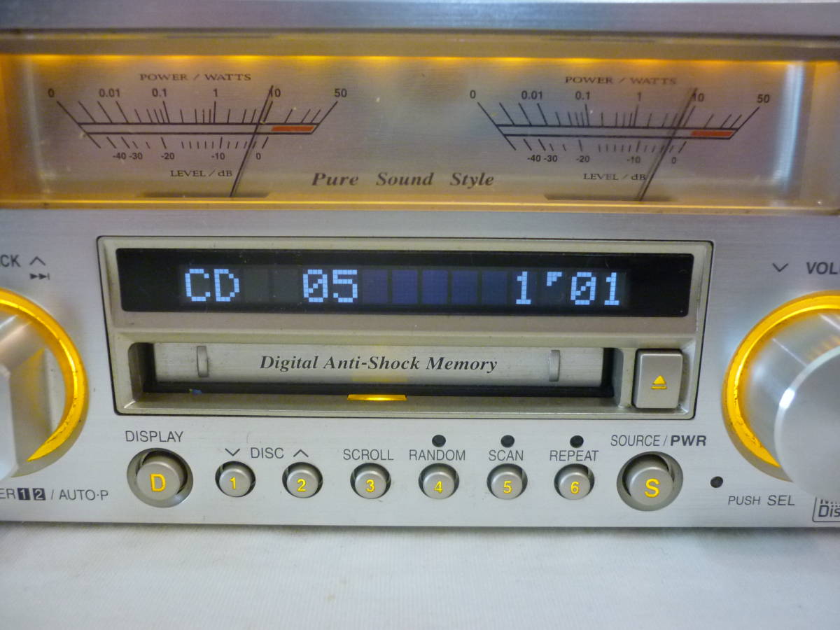 Panasonic CQ-VX5500D アナログメーター