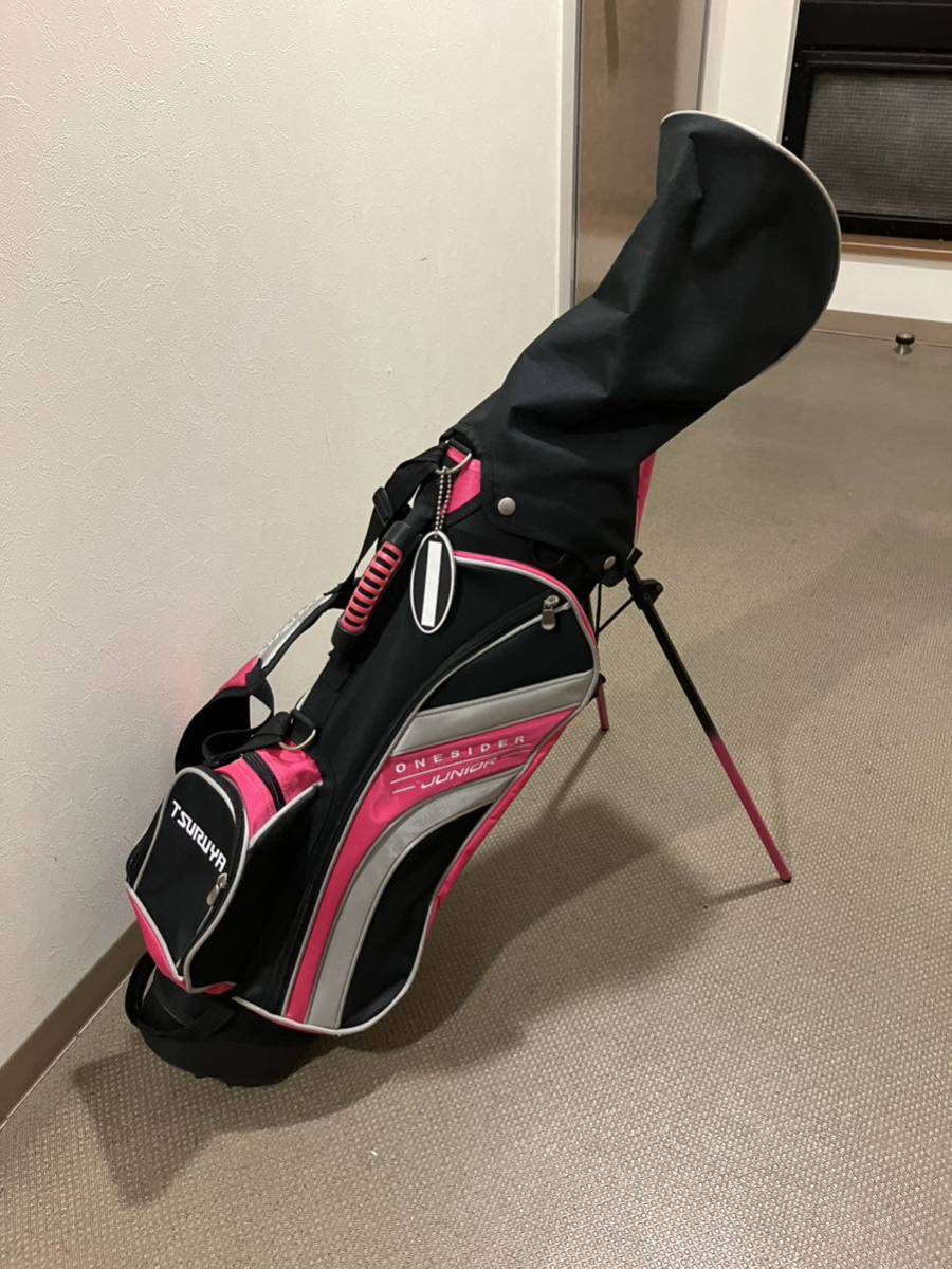 ジュニア用キャディーバッグ＋ゴルフクラブ　小学生