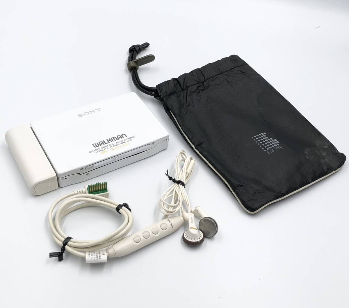 【安い，お得】 ジャンク 本体超 SONY WM-701 WALKMAN ポータブルカセットプレーヤー MADE IN JAPAN(再生専用)｜売買されたオークション情報、yahooの商品情報をアーカイブ公開 - オークファン 再生専用