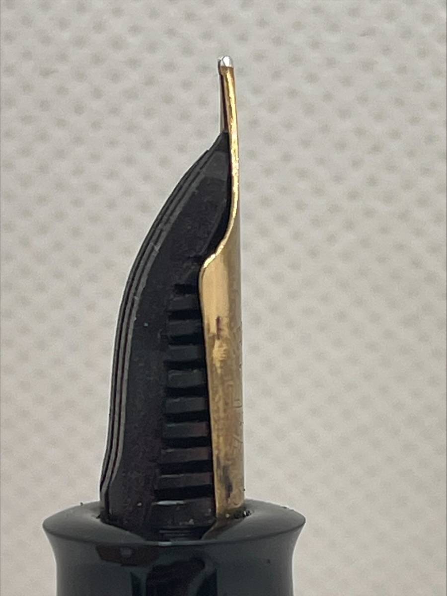 5764 手作り万年筆 swna101 14KARAT warranted エボナイト 土田修一
