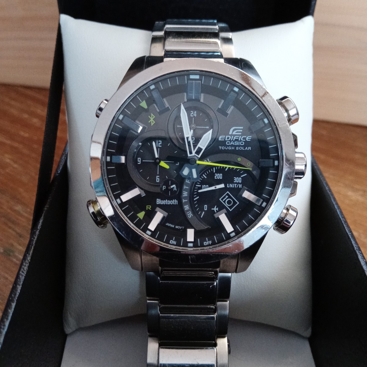 タフソーラー】EDIFICE「EQB-500D」CASIO Bluetooth スマートフォン 