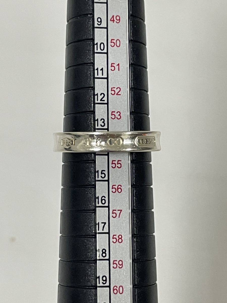 ティファニー　1837 ナロー　リング　指輪　シルバー　925 サイズ約14号