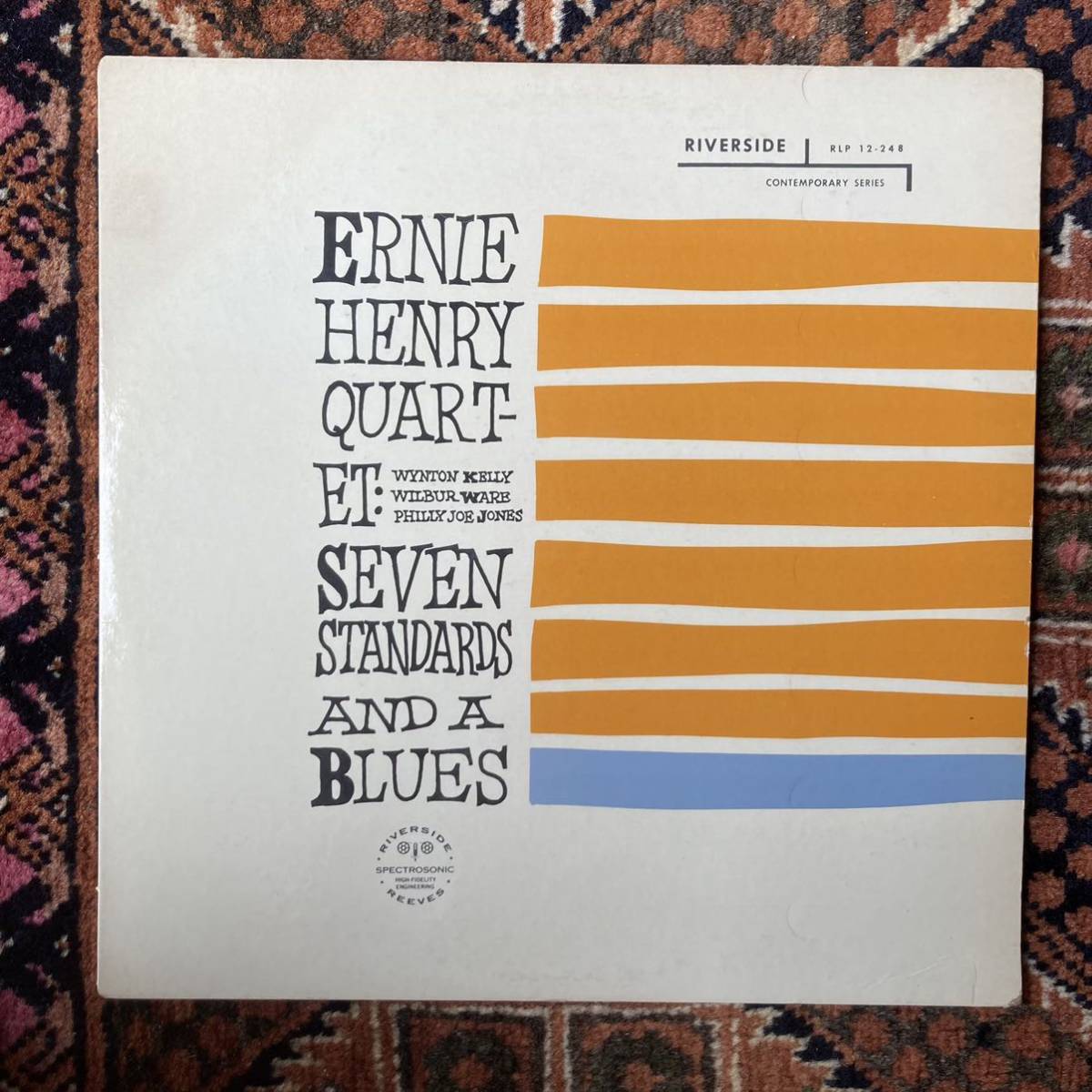 US original】Ernie Henry Seven Standards And A Blues / Riverside
