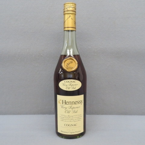 1A25☆ヘネシー VSOP Very Superior Old Pale スリム グリーンボトル