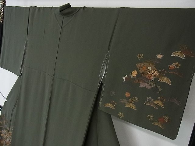 花美人□極上 中国三大刺繍 スワトウ刺繍 汕頭刺繍 総刺繍 訪問着