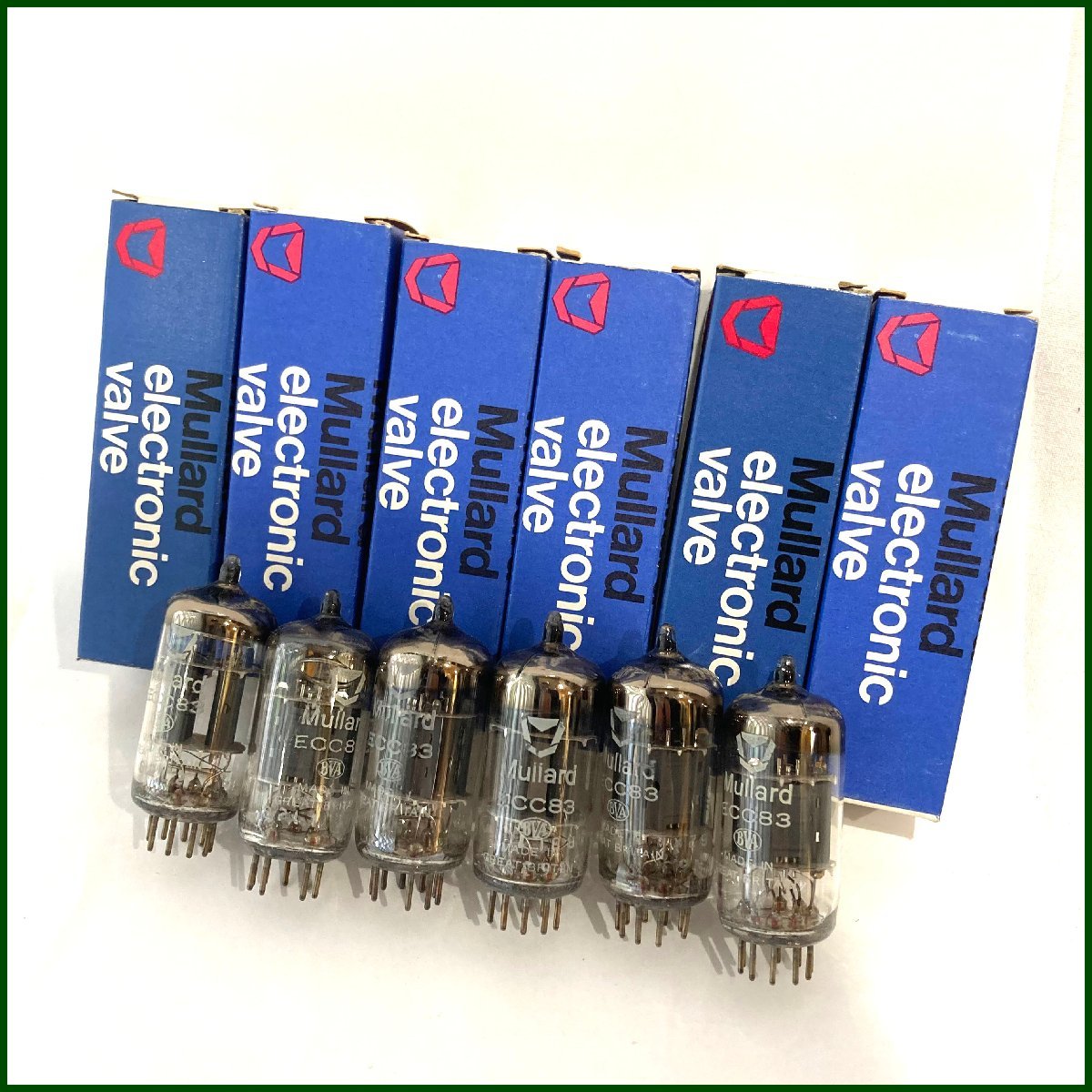 ジャンク○Mullard/ムラード○真空管 ECC83 6本セット Mullard ECC83