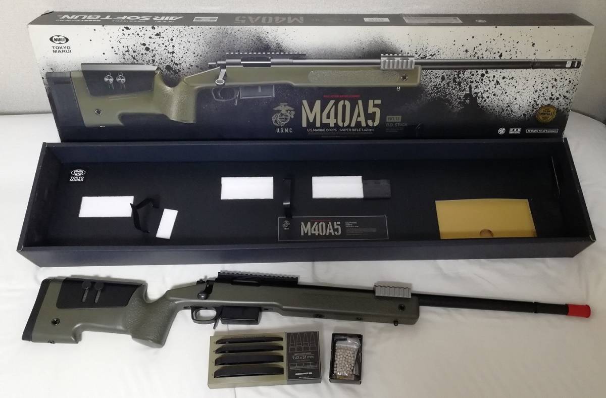 東京マルイ M40A5 ボルトアクション エアーライフル※ジャンク品 M40A5