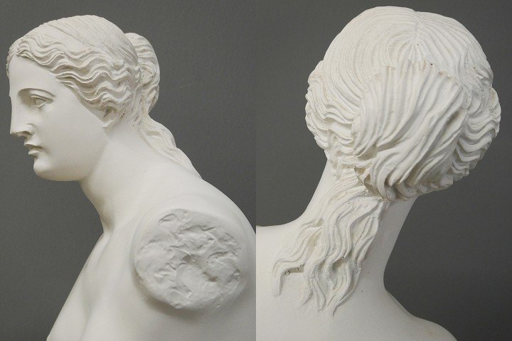 ♯ 引取限定 TOP ART 石膏像 ミロのヴィーナス 全高約68cm 全身像