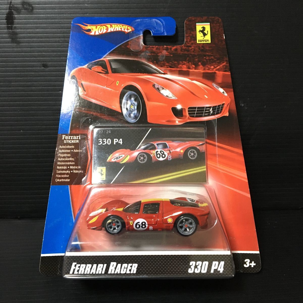 0 Hot RACER 1 Elite 330p4の中古品・新品 ホットウィール　フェラーリ 330 P4 #68 フェラーリ レーサー　FERRARI RACER 330Ｐ4 HOT WHeeLS ミニカー　未開封品Ferrari 