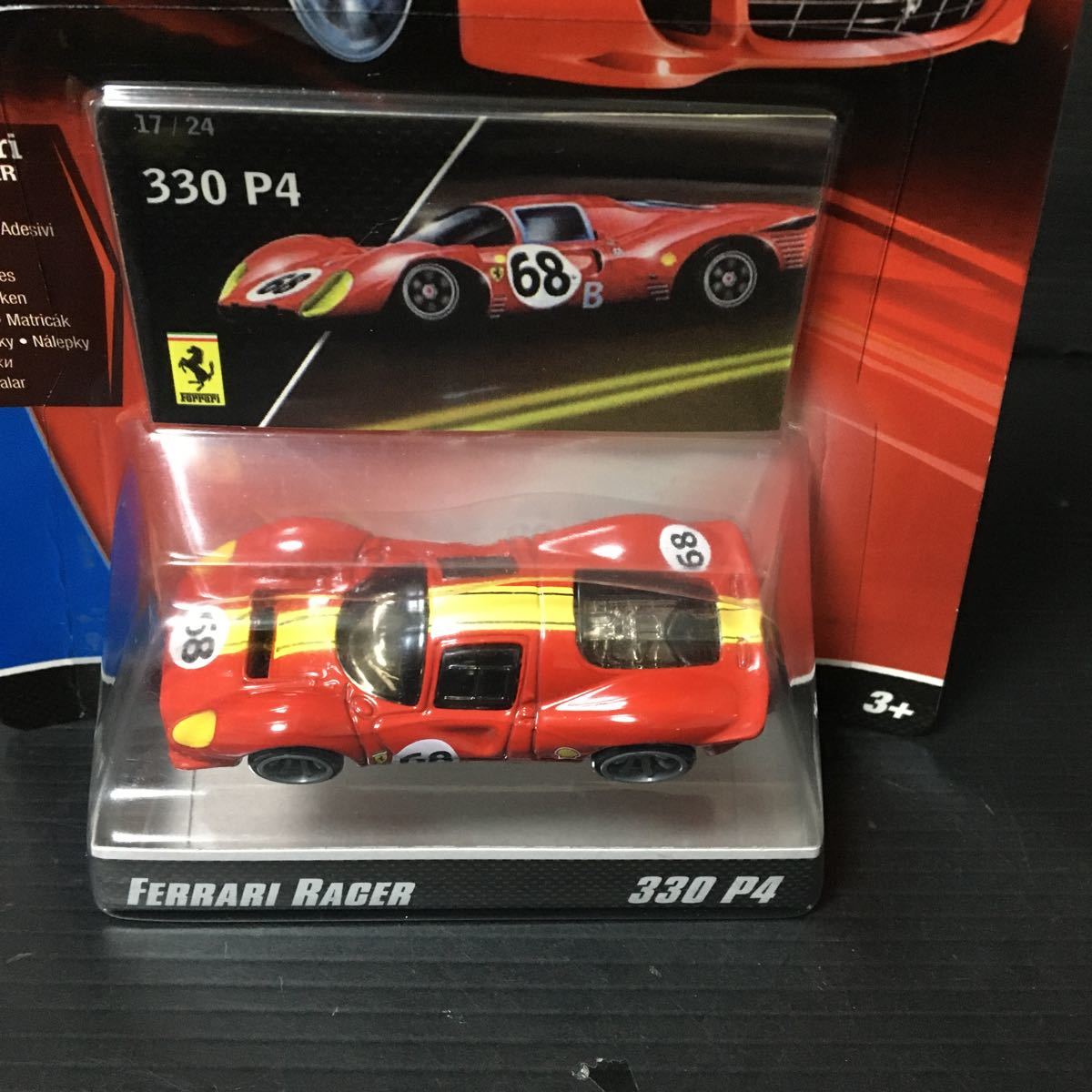 0 Hot RACER 1 Elite 330p4の中古品・新品 ホットウィール　フェラーリ 330 P4 #68 フェラーリ レーサー　FERRARI RACER 330Ｐ4 HOT WHeeLS ミニカー　未開封品Ferrari 