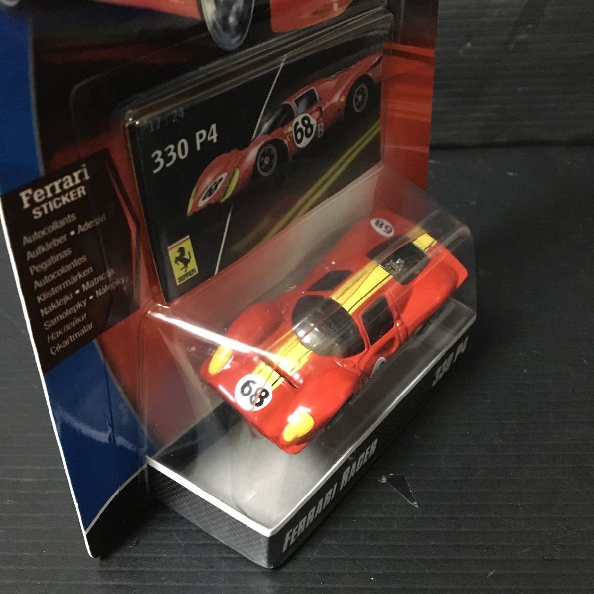 0 Hot RACER 1 Elite 330p4の中古品・新品 ホットウィール　フェラーリ 330 P4 #68 フェラーリ レーサー　FERRARI RACER 330Ｐ4 HOT WHeeLS ミニカー　未開封品Ferrari 