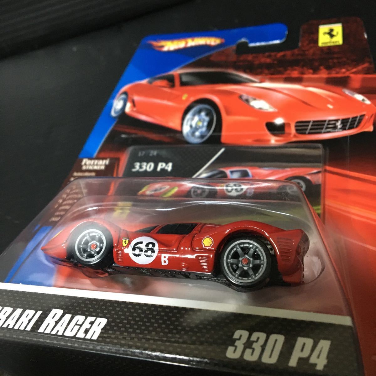 0 Hot RACER 1 Elite 330p4の中古品・新品 ホットウィール　フェラーリ 330 P4 #68 フェラーリ レーサー　FERRARI RACER 330Ｐ4 HOT WHeeLS ミニカー　未開封品Ferrari 