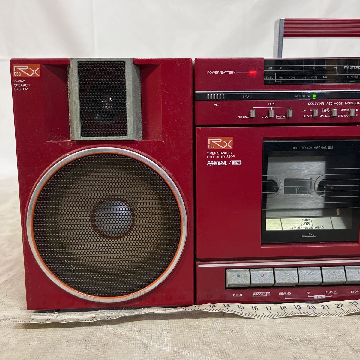 National ナショナル RX-C60 ラジカセ 昭和レトロ V118213221