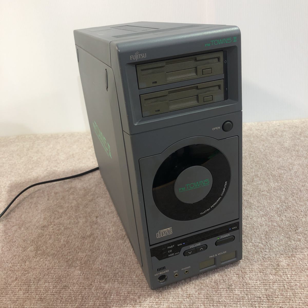 FM-TOWNS用ゲームソフト 『 ライザンバー 』（初期動作確認済み） FM