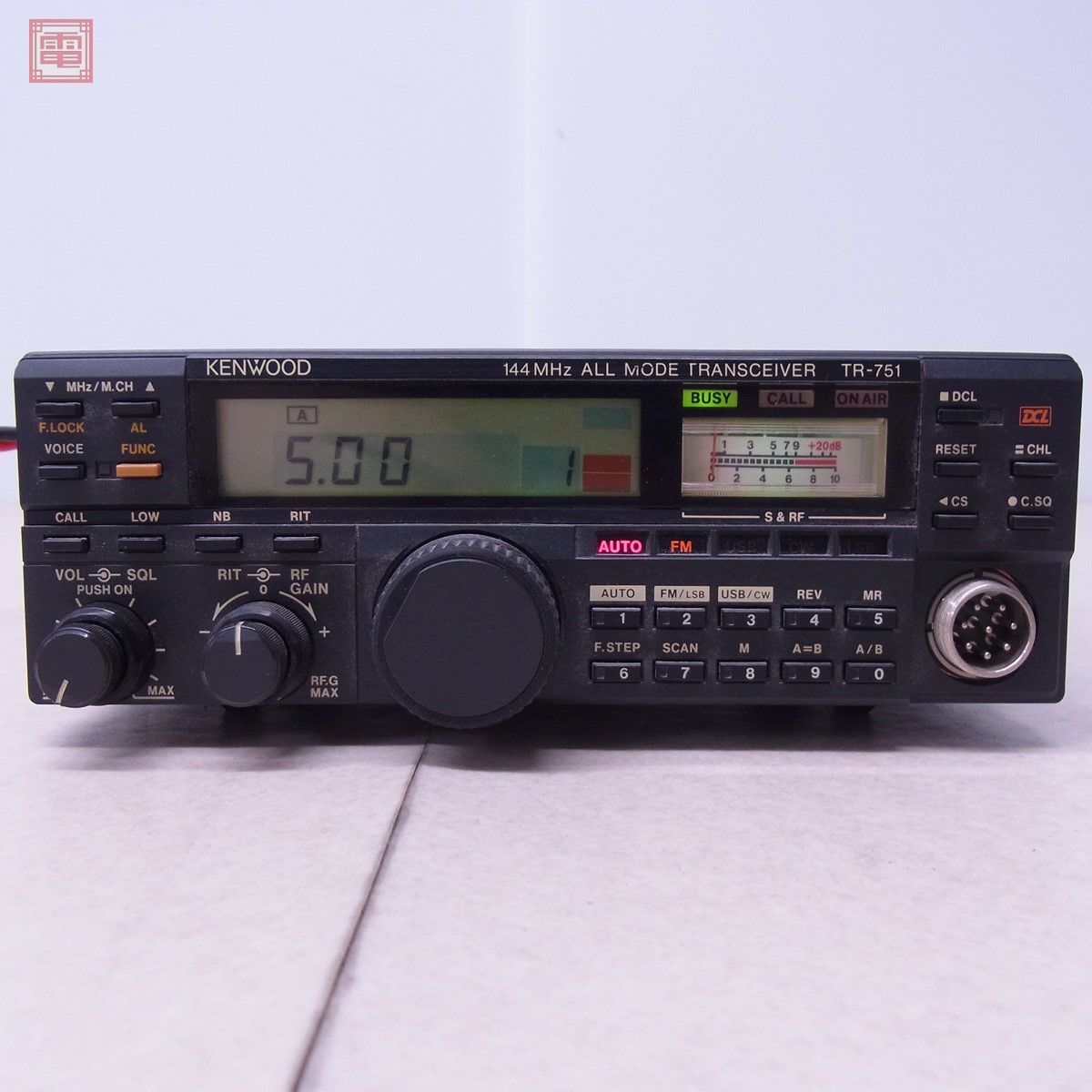 144MHz TR-751D ケンウッド TR-751Dトランシーバー オールモード 25W
