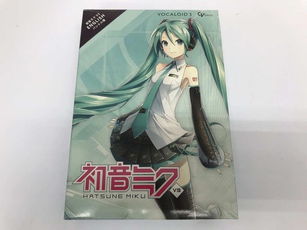 CC794 PC VOCALOID 3 ボーカロイド3 初音ミク V3 Windows MAC ENGLISH
