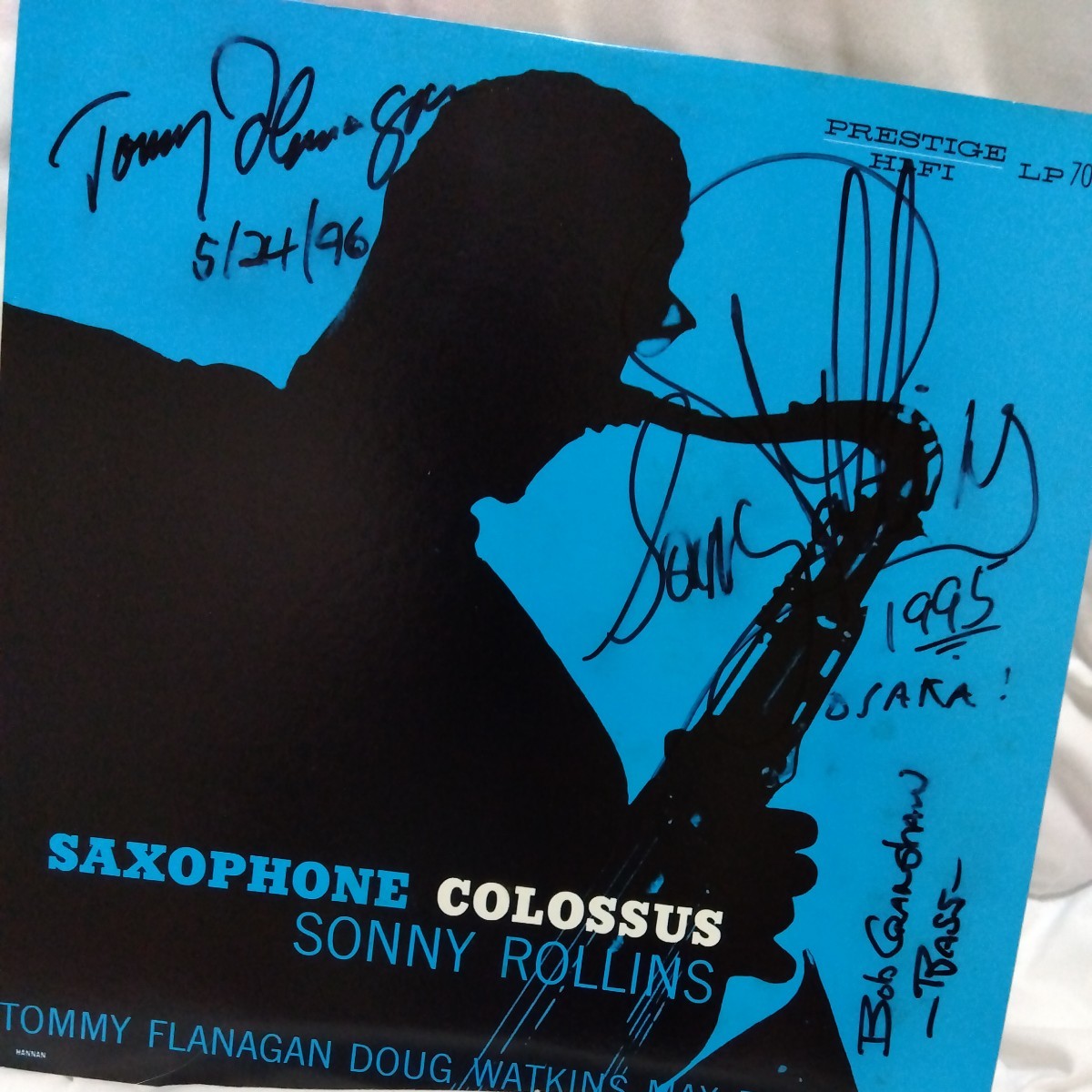 ソニー・ロリンズ 他サイン入りレコード レコード｜Sonny (ソニー