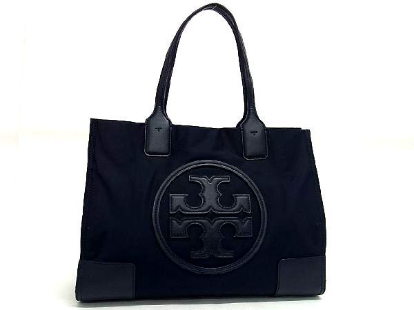1円 TORY BURCH トリーバーチ エラ ナイロン×レザー トート ショルダー