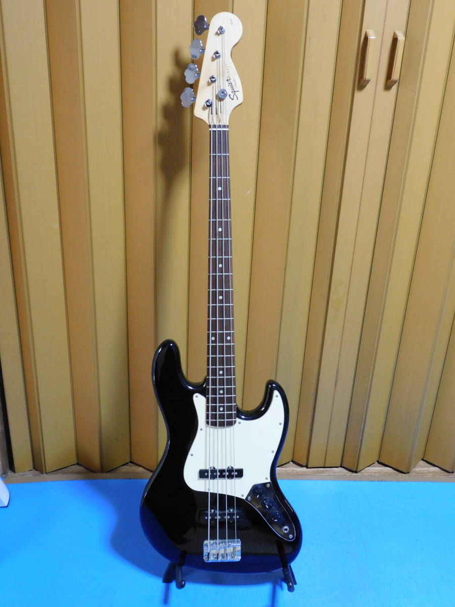Squier Fender Jazz ベース＋ ソフトケース 程度良）Fender Squier ジャズベース JBASS エレキベース ソフトケース