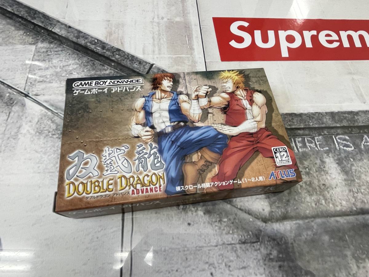 ～コレクター引退～超レア　ダブルドラゴンアドバンス　テクノスジャパン　GBA　新品同様　日焼けなし