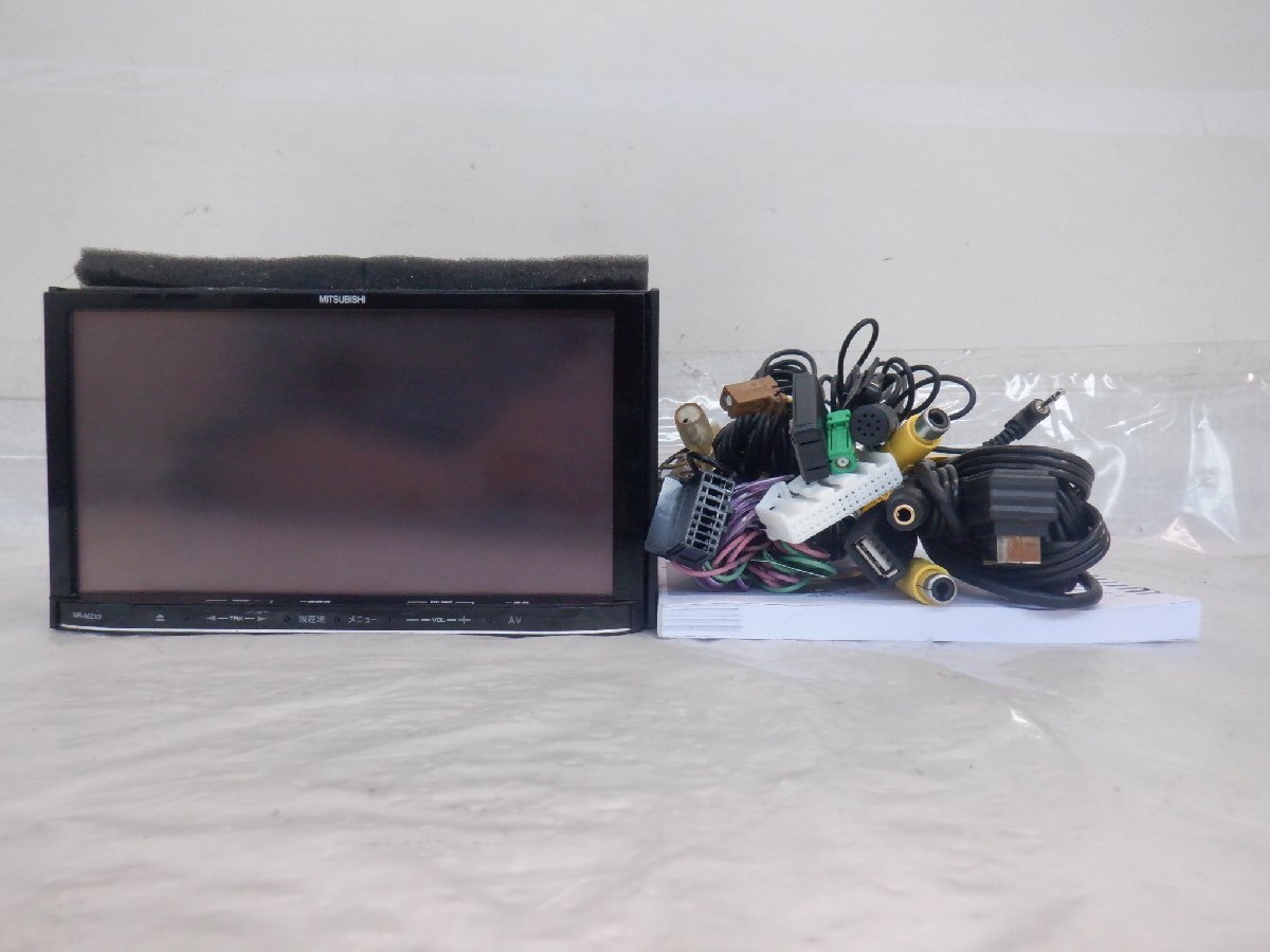 ☆作動確認済☆ MITSUBISHI 三菱 カーナビゲーション メモリーナビ NR