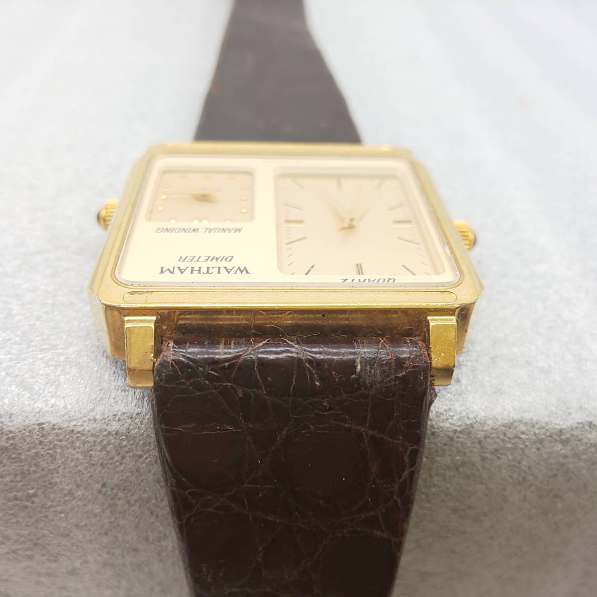 時計 腕時計 WALTHAM DIMETER ウォルサム 不動 ジャンク 部品取り  