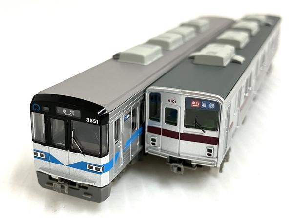 TOMYTEC 鉄道コレクション 名古屋市交通局舞鶴線 近江鉄道900形あかね号 10両セット 鉄道模型 Nゲージ KATOケース ジャンク O7625684