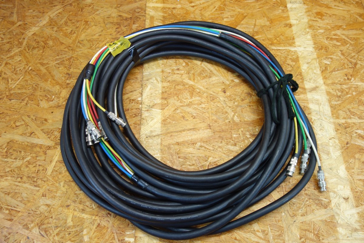 CANAREカナレV5-3C BNCマルチケーブル30M 2本 CANAREカナレV5-3C BNC ◎