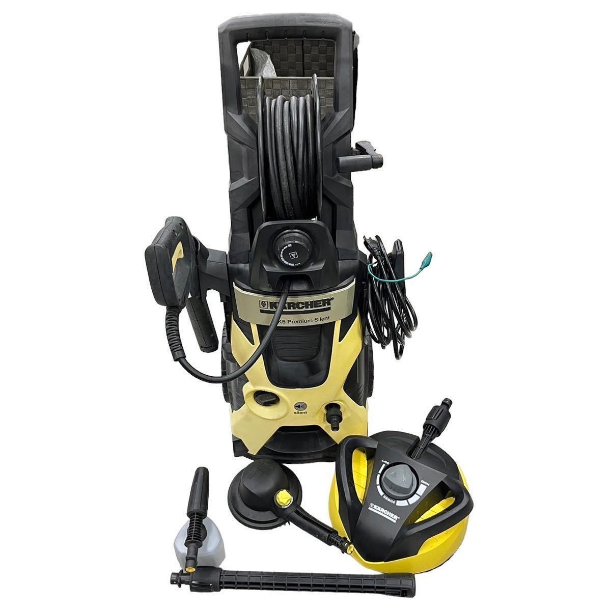（ジャンク）KARCHER K5 Silent 高圧洗浄機 本体 ○ KARCHER ケルヒャー 高圧洗浄機 K5 PREMIUM SILENT プレミアム