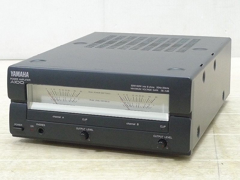 △801835*5△YAMAHA/ヤマハ パワーアンプA100・音響機器NS-10M YAMAHA A100