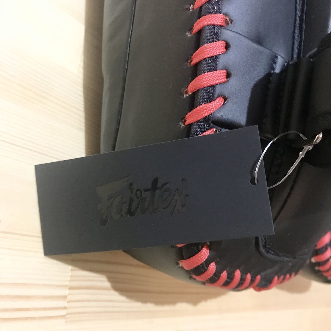 新品】fairtex キックミット KPLC6 Black/Gord